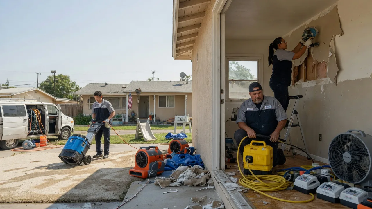Water Damage Restoration in Round Top, TX near me